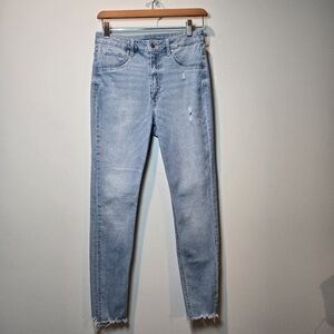 H&M Jeggings Curvy Ultra High Waist Women's 8 Ankle Length Jeans